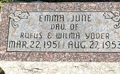 Emma June Yoder on Sysoon