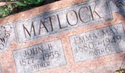 Emma May Spalding Matlock on Sysoon