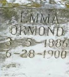 Emma Ormond on Sysoon