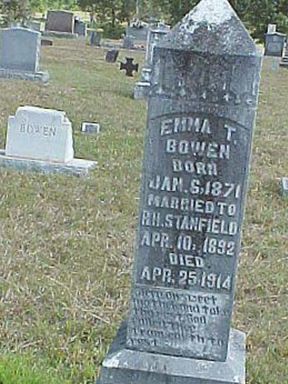 Emma T Bowen Stanfield on Sysoon