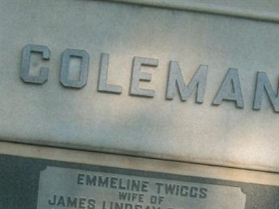 Emmeline Twiggs Coleman on Sysoon