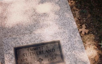 Emmett E Sutherland on Sysoon