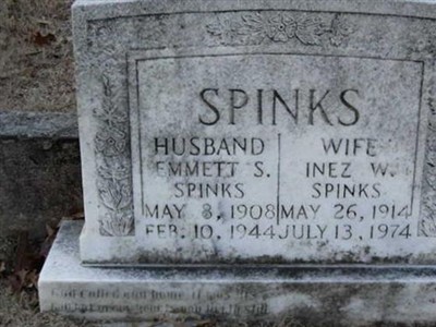 Emmett S. Spinks on Sysoon