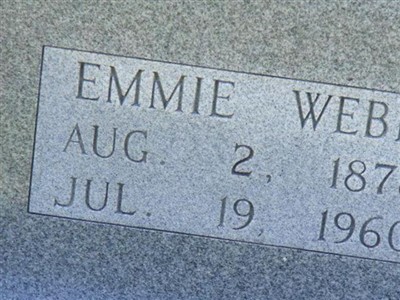 Emmie Webb Reeve on Sysoon