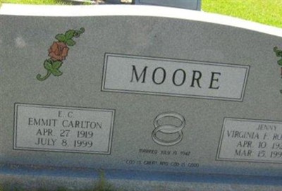 Emmit Carlton "E. C." Moore on Sysoon