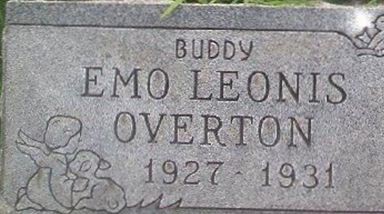 Emo Leonis "Buddy" Overton on Sysoon