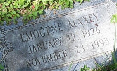Emogene Maxey on Sysoon