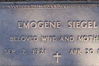Emogene Siegel on Sysoon