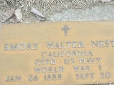 Emory Walter Nestor on Sysoon