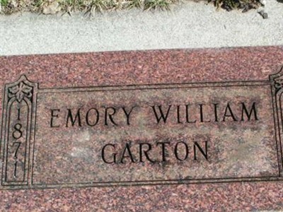 Emory William Garton on Sysoon