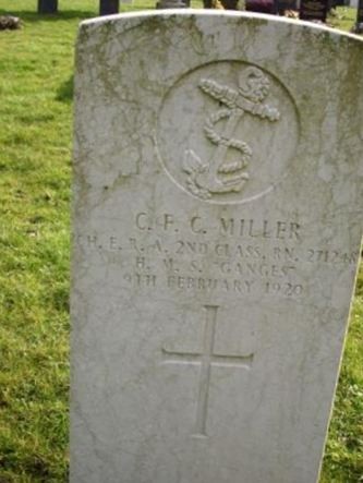 Chief Engine Room Artificer 2nd Class Charles Frederick Miller on Sysoon