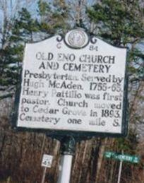 Eno Presbyterian Cemetery (old) on Sysoon