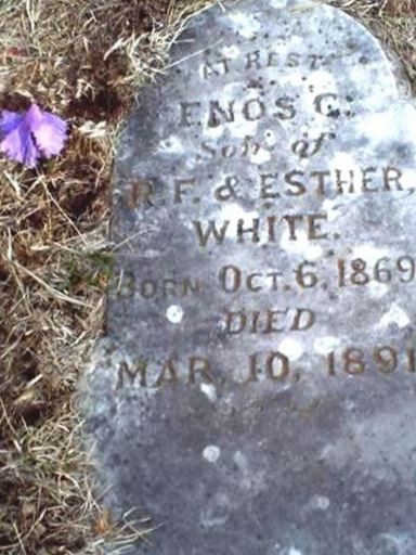 Enos C White on Sysoon
