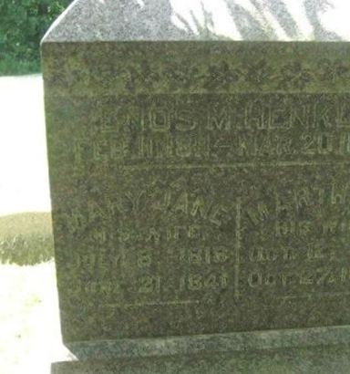 Enos M. Henkle on Sysoon