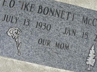 E. O. ""Ike Bonnett"" McClain on Sysoon