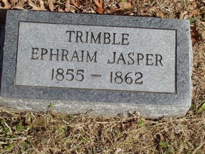 Ephraim Jasper Trimble on Sysoon