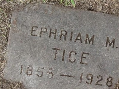 Ephriam M. Tice on Sysoon