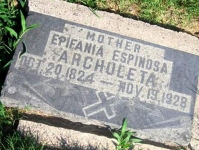 Epifania Espinosa Archuleta on Sysoon