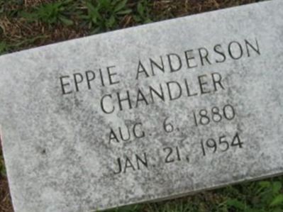 Eppie Anderson Chandler on Sysoon