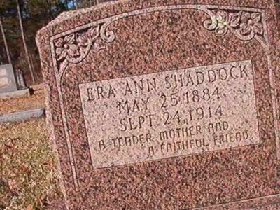 Era Ann Shaddock on Sysoon