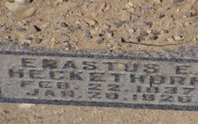 Erastus E Heckethorn on Sysoon