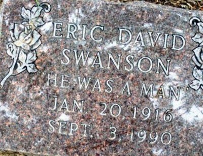 Eric David Swanson on Sysoon