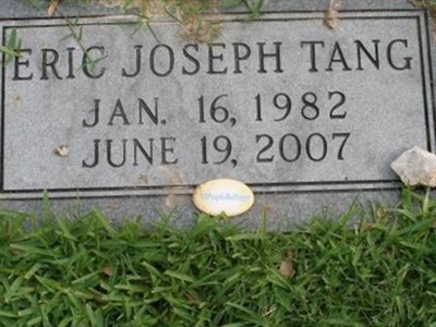 Eric Joseph Tang on Sysoon