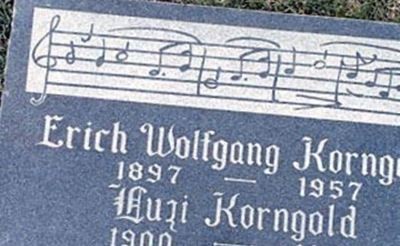 Erich Wolfgang Korngold on Sysoon