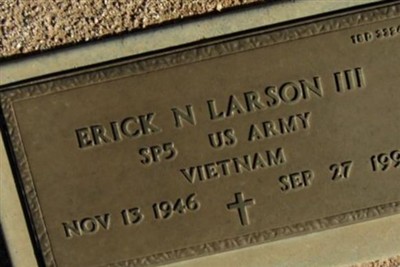 Erick N Larson, III on Sysoon