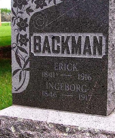 Erick Persson Backman on Sysoon