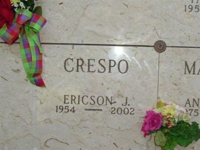 Ericson J. Crespo on Sysoon