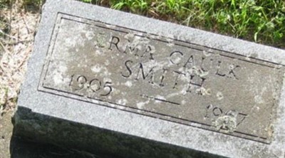 Erma Caulk Smith on Sysoon