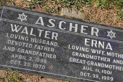 Erna Ascher on Sysoon