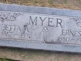 Ernest A Myer on Sysoon