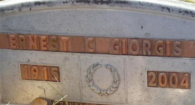 Ernest C. Giorgis on Sysoon