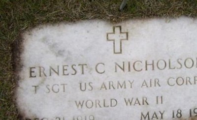 Ernest C Nicholson on Sysoon