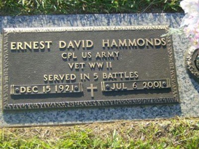 Ernest David Hammonds on Sysoon