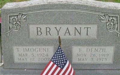 Ernest Denzil Bryant on Sysoon