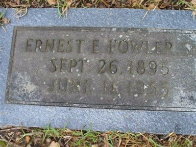 Ernest E. Fowler, Sr on Sysoon