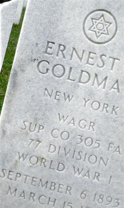 Ernest E Goldman on Sysoon