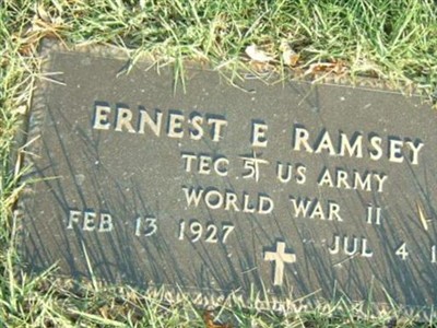 Ernest E Ramsey, Jr on Sysoon