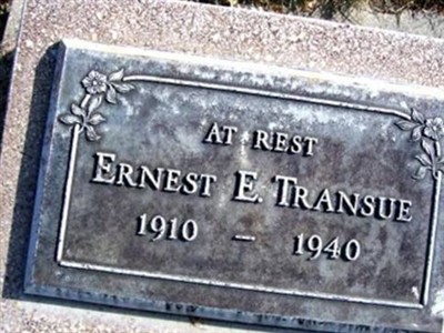 Ernest E. Transue on Sysoon