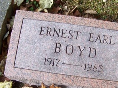Ernest Earl Boyd on Sysoon