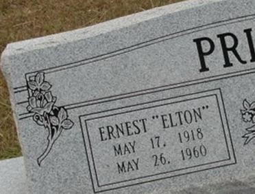 Ernest "Elton" Priest on Sysoon