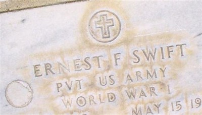 Ernest F Swift on Sysoon