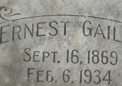 Ernest Gailey on Sysoon