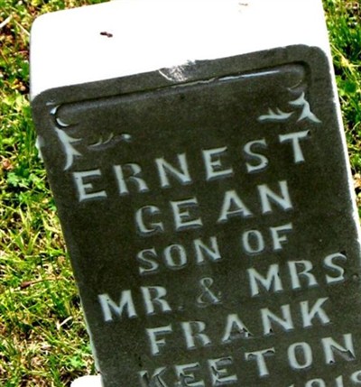 Ernest Gean Keeton on Sysoon