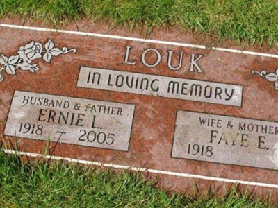 Ernest L. "Ernie" Louk on Sysoon