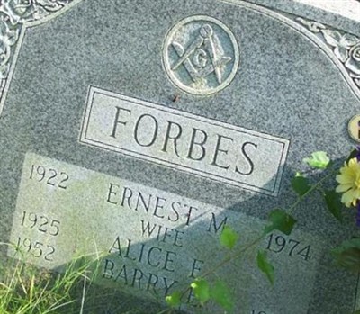 Ernest M Forbes on Sysoon
