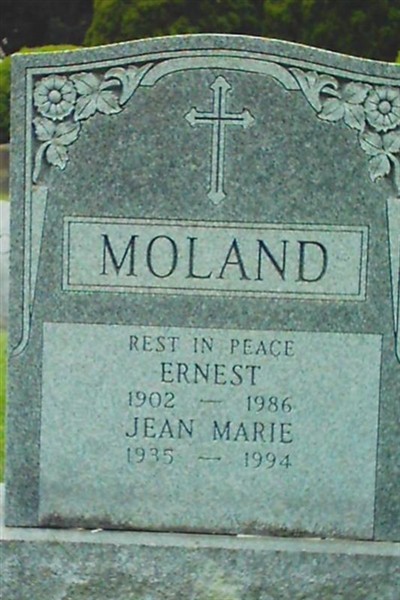 Ernest Moland on Sysoon